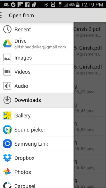 Camera Support for File Upload control on eForms in Mobile Devices ...